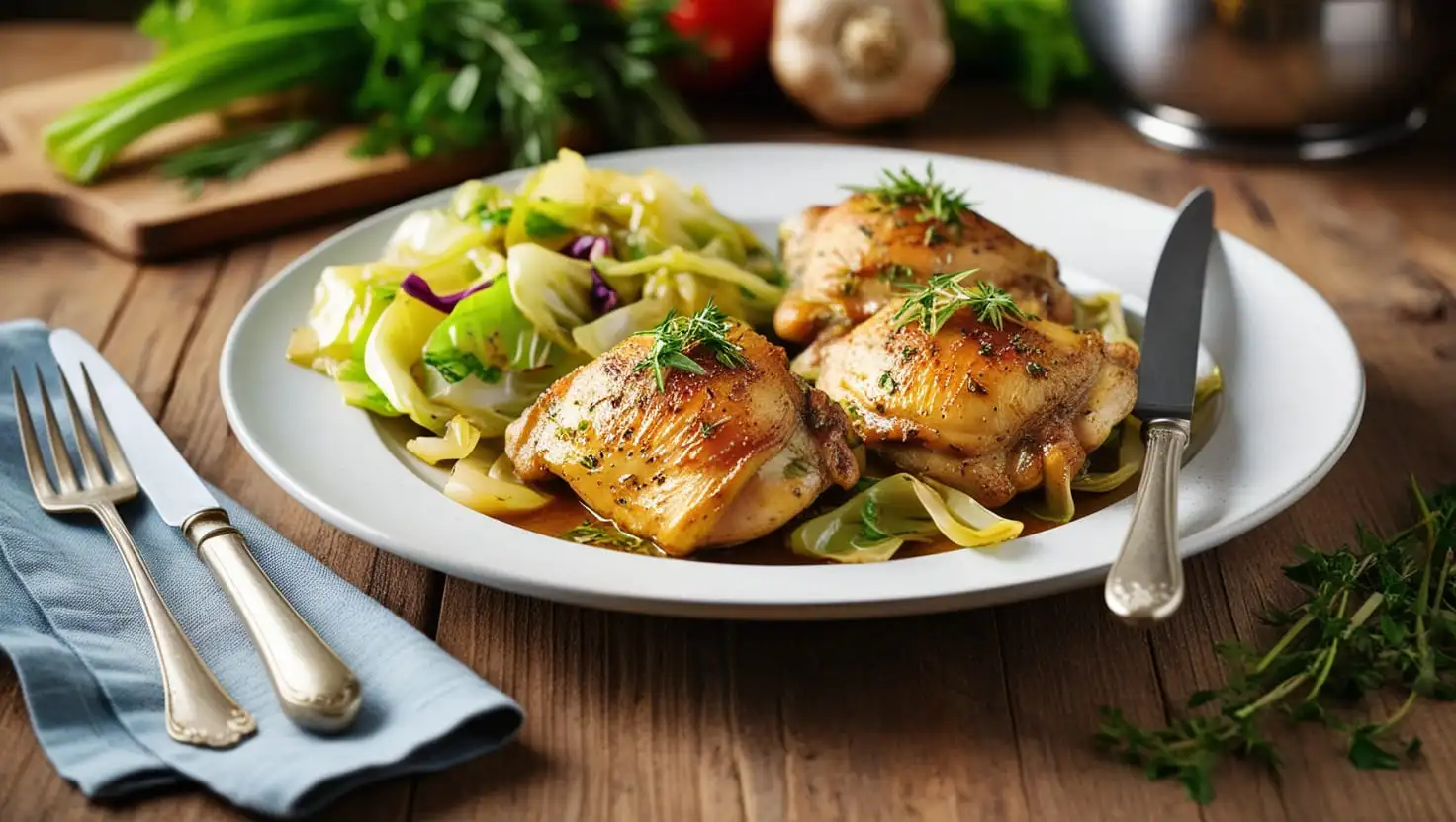 chicken and cabbage recipes