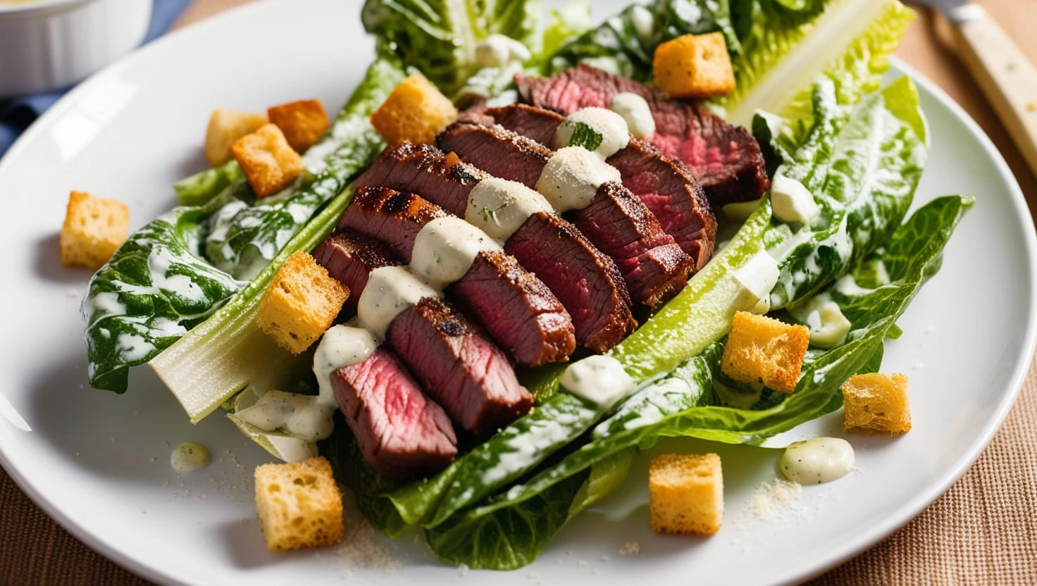 steak caesar salad