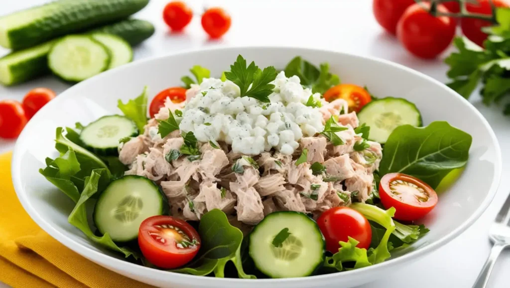 cottage cheese tuna salad