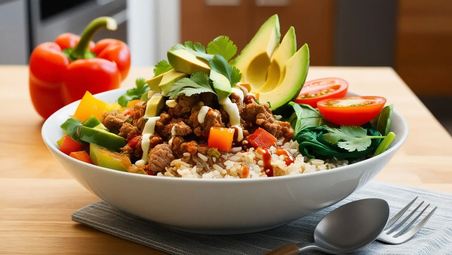 ground turkey bowl