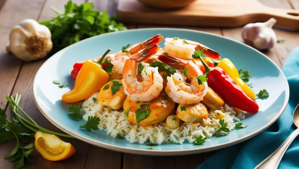 recipe for shrimp and chicken