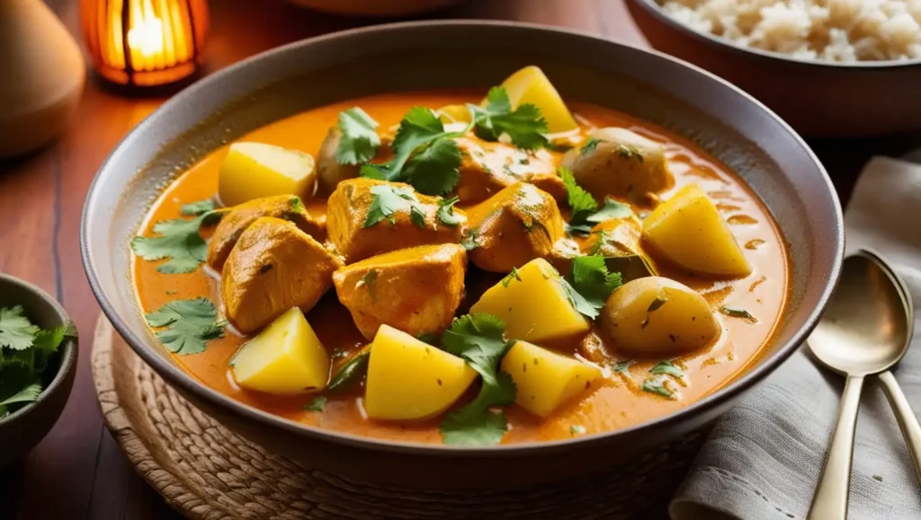 Chicken and potato curry