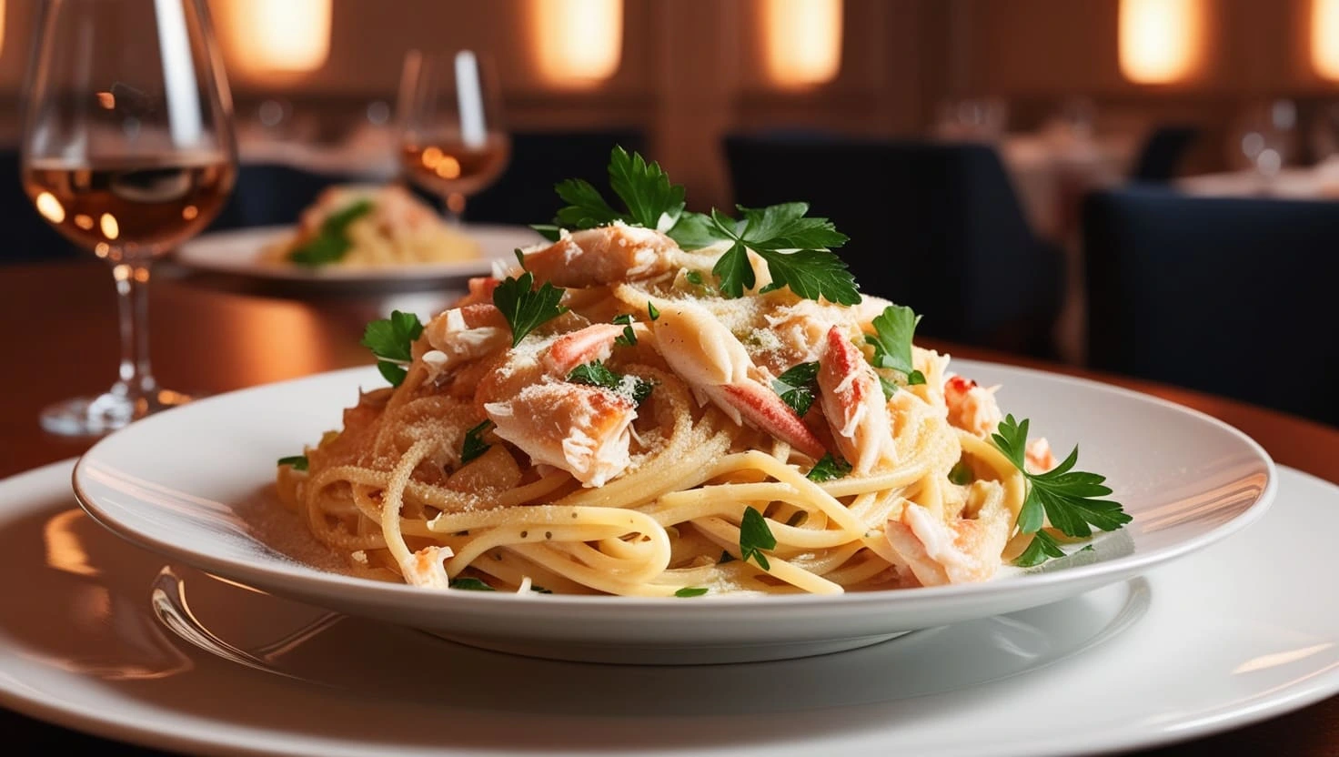 crab meat pasta