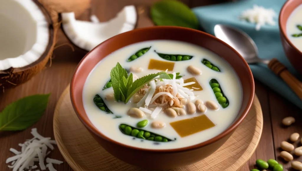 vegan vietnamese sweet soup dessert recipe