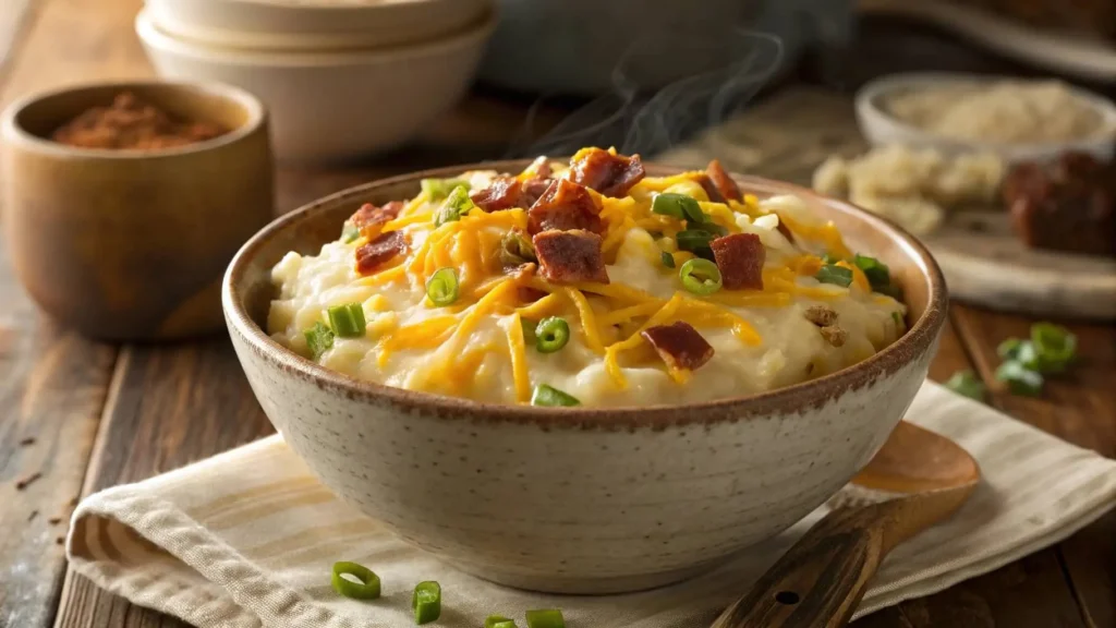 crockpot cheesy potatoes