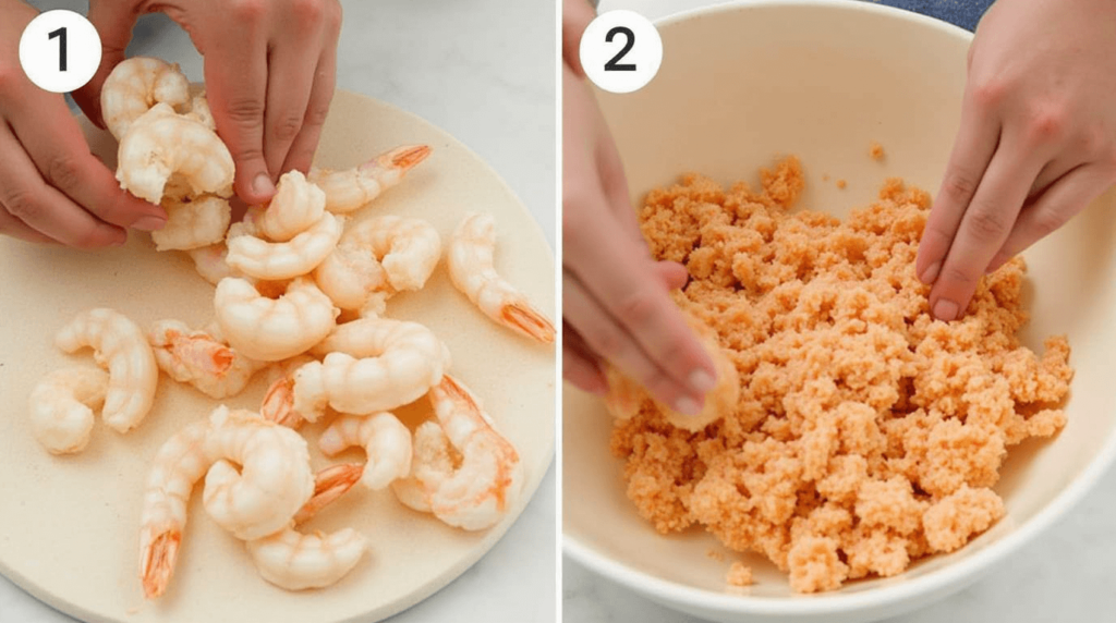 Crab and Shrimp Stuffed Bell Peppers Ingredients