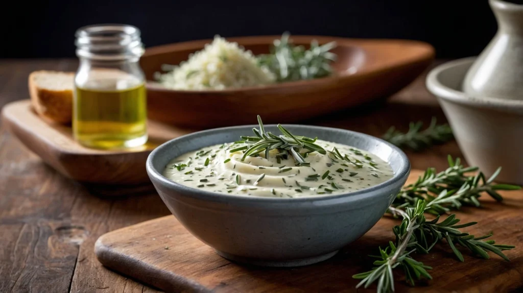 creamy garlic sauce for potatoes