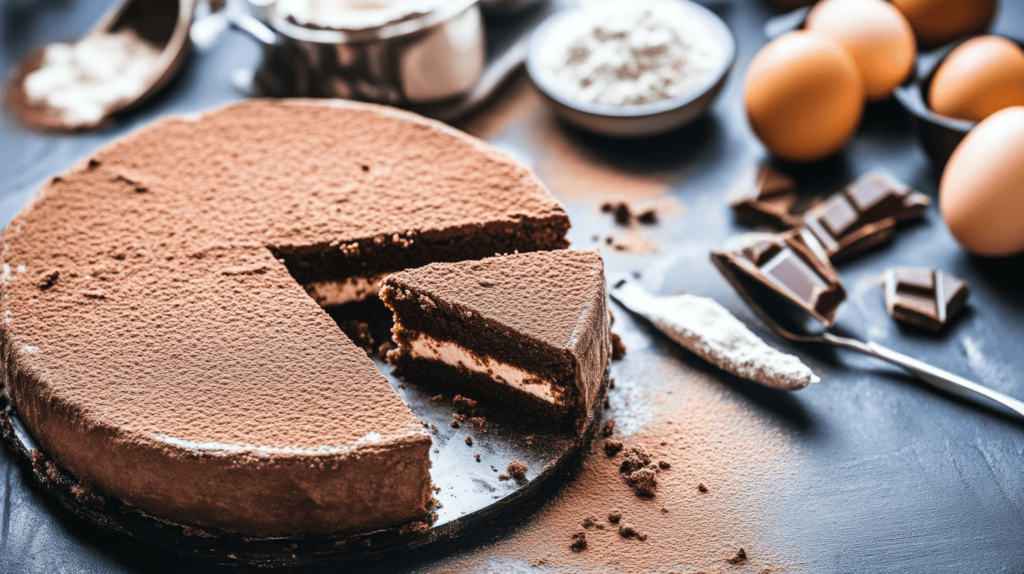 Fluffy and Light Chocolate Sponge Cake recipe