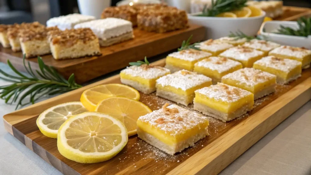 Variations for the Best Lemon Bars