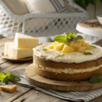 Homemade Pineapple Cake Recipe with Creamy Frosting